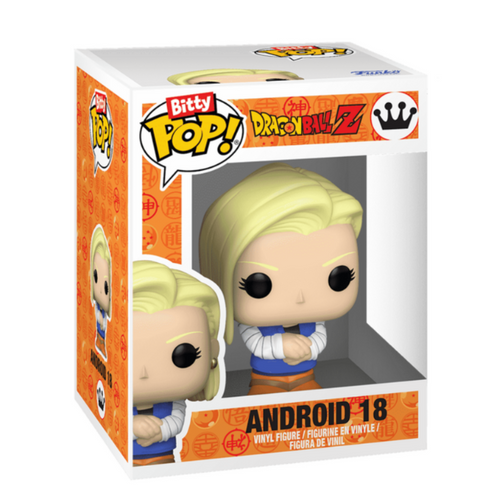 Android 18 Bitty Pop open single