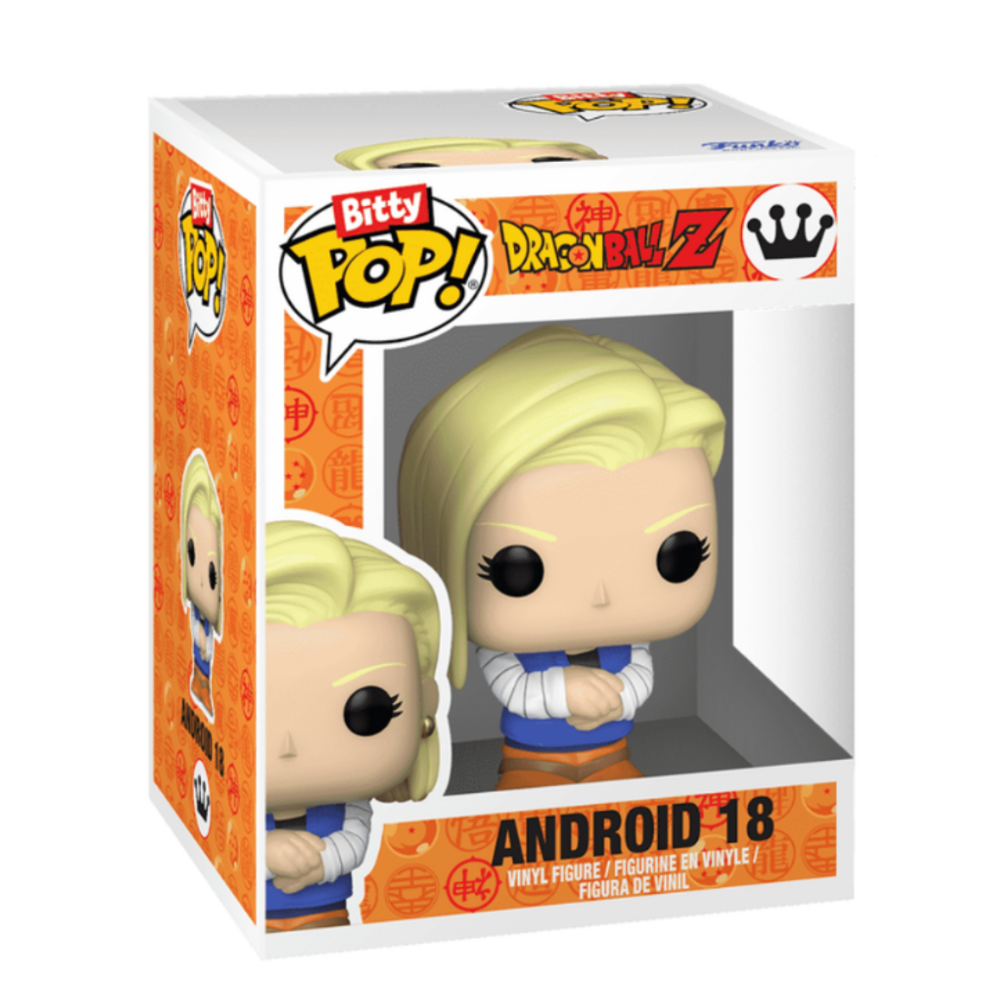 Android 18 Dragon Ball Z Bitty Pop single