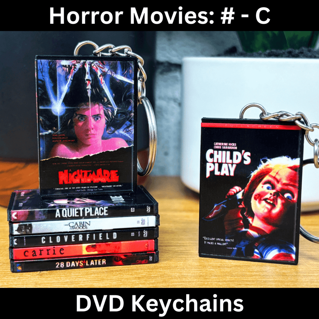 Horror Movies (#-C) Keychains