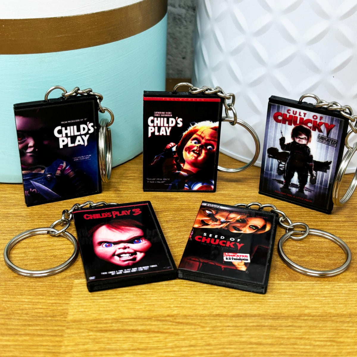 Horror Movies (#-C) Keychains