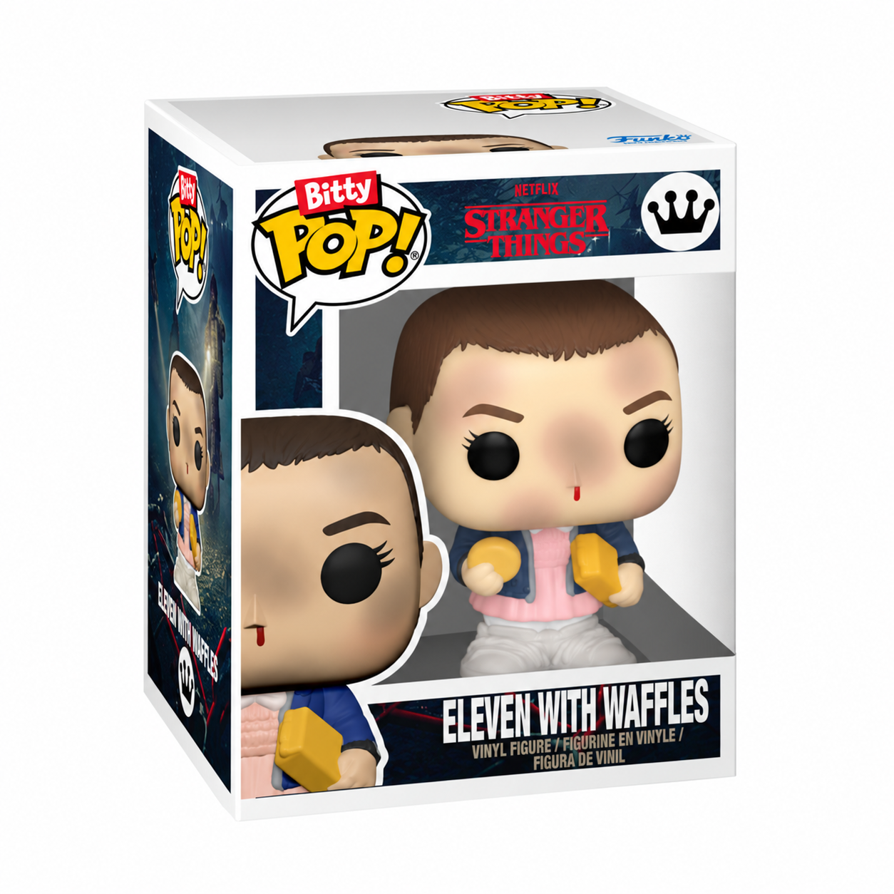 Eleven Underwater Stranger Things Bitty Pop reference artwork; listing is open with no packaging
