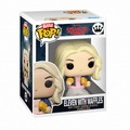 Eleven with Eggos and Wig Stranger Things Bitty Pop reference artwork; listing is open with no packaging