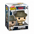Hopper Stranger Things Bitty Pop reference artwork; listing is open with no packaging