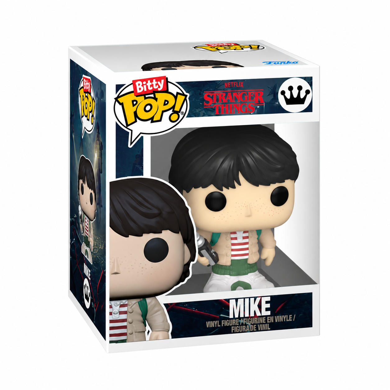 Mike Stranger Things Bitty Pop reference artwork; listing is open with no packaging