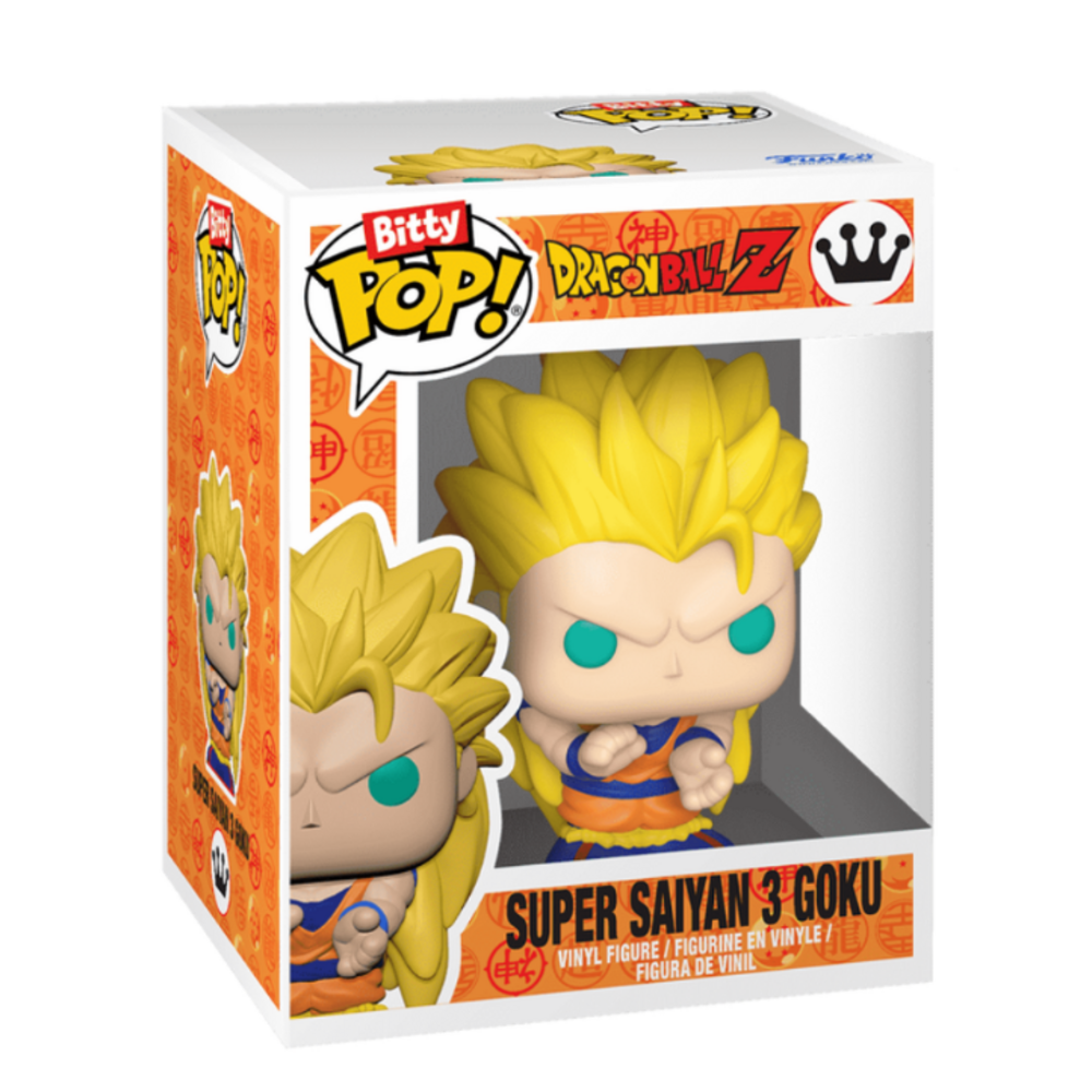 Super Saiyan 3 Goku Dragon Ball Z mystery Bitty Pop single