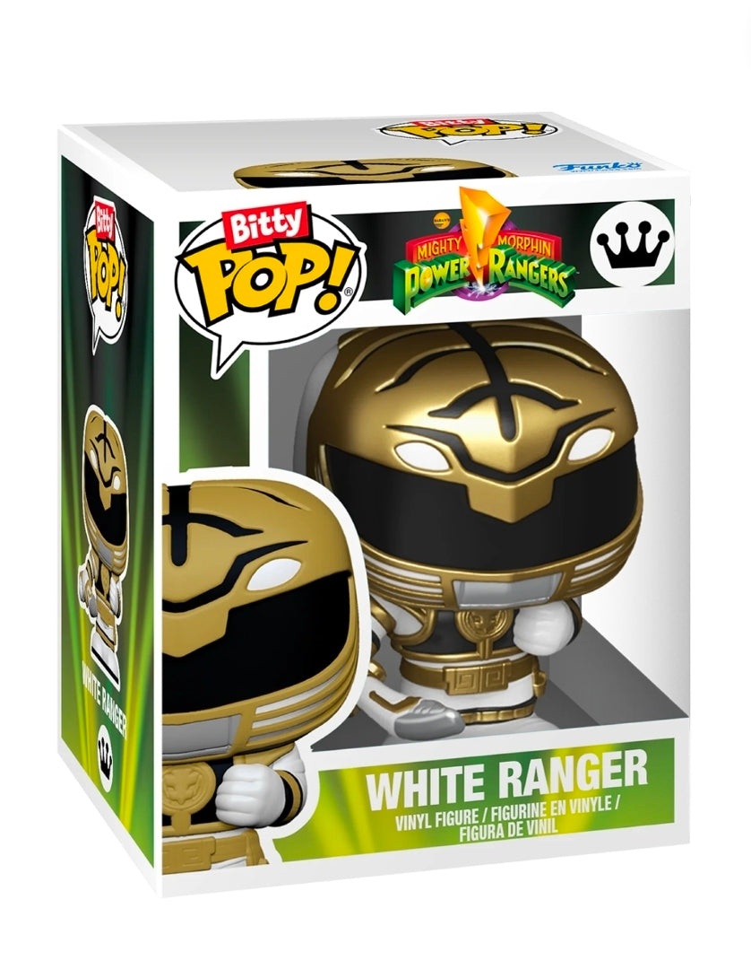 White Ranger Bitty Pop! retail packaging